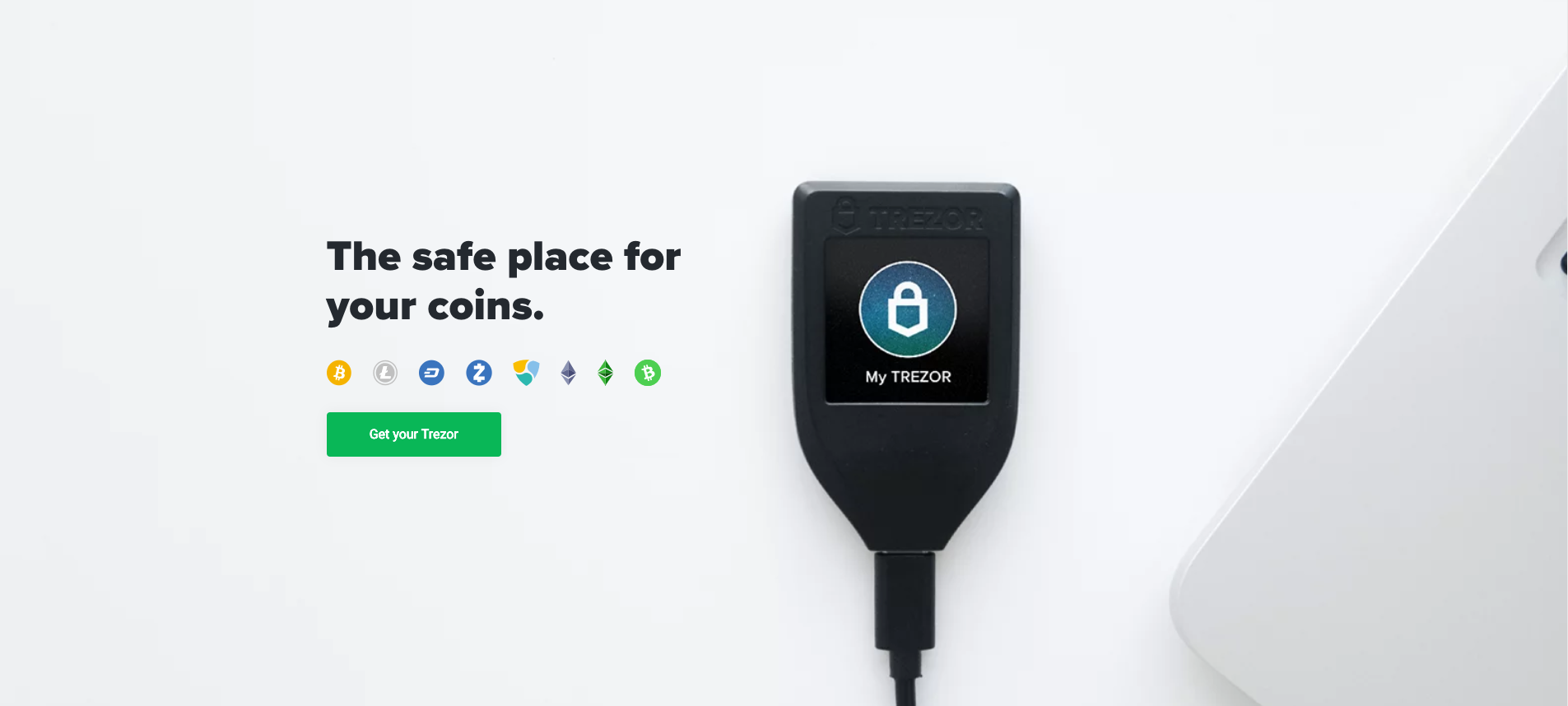 Cryptocurrencies supported by trezor